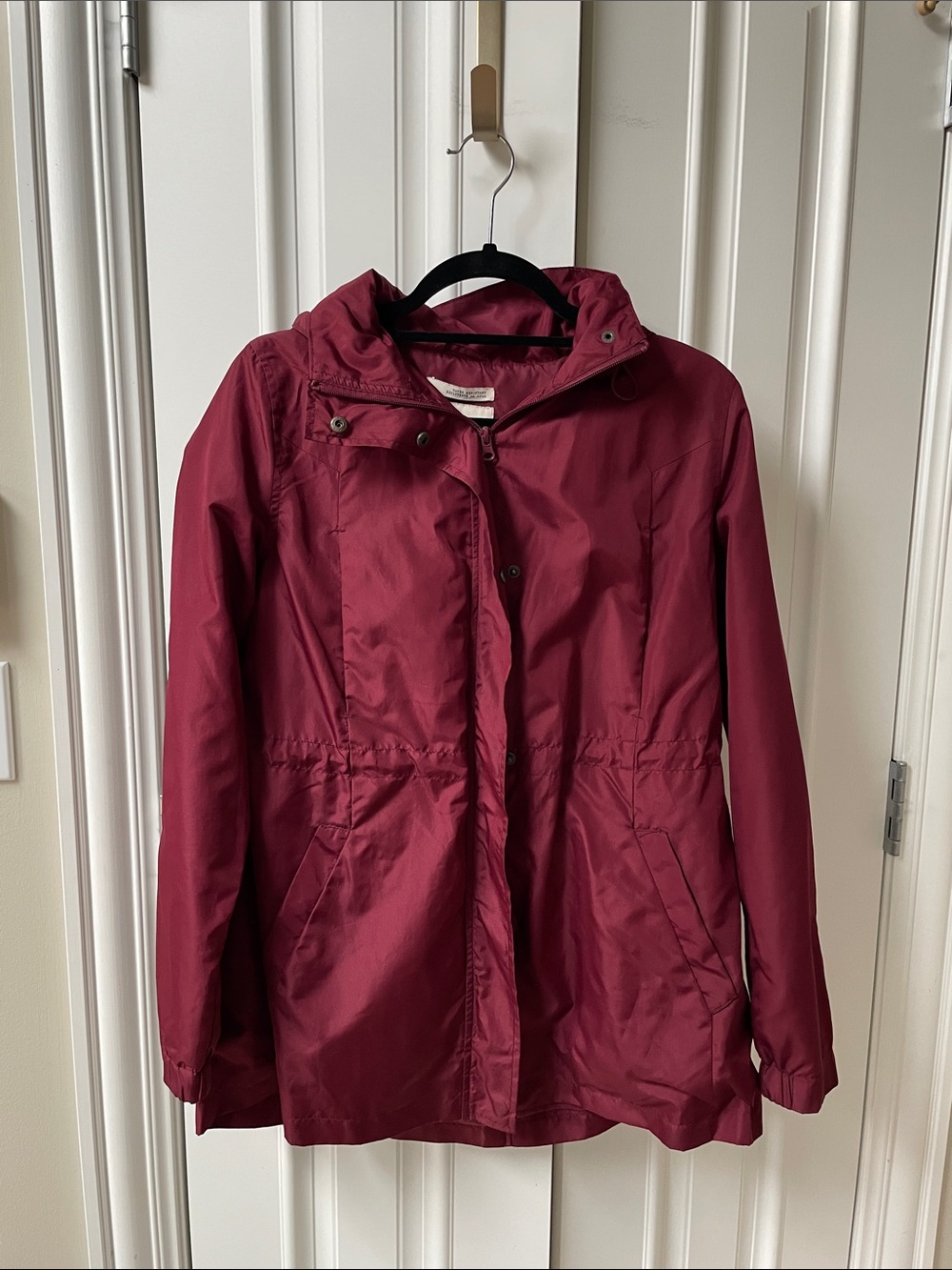 a new day Berry Hooded Utility Jacket